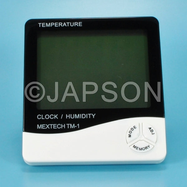 Hygrometer with Temperature, Digital Hygrometer with Temperature, Digital